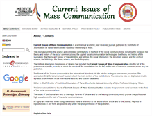 Tablet Screenshot of comstudies.org